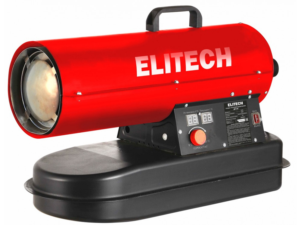 Пушка тепловая дизельная ELITECH ДП 15 ДП 15 208272 в фирменном магазине Elitech