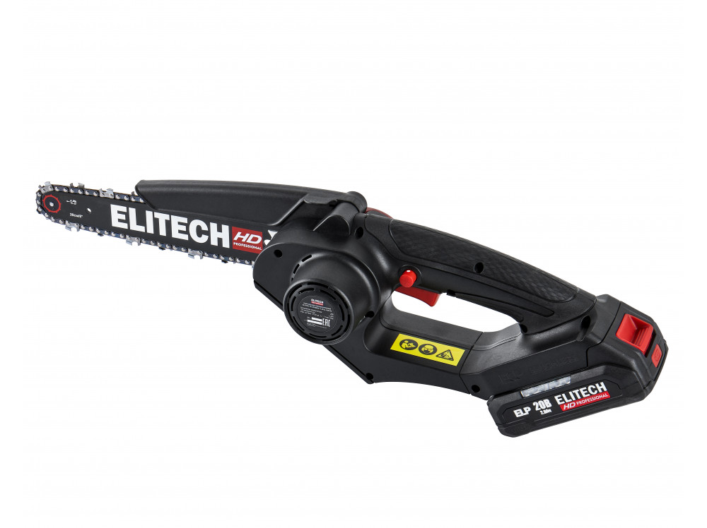 Пила цепная аккумуляторная ELITECH HD CS 2008BLK (E1611,016,00) CS 2008BLK 205457 в фирменном магазине Elitech