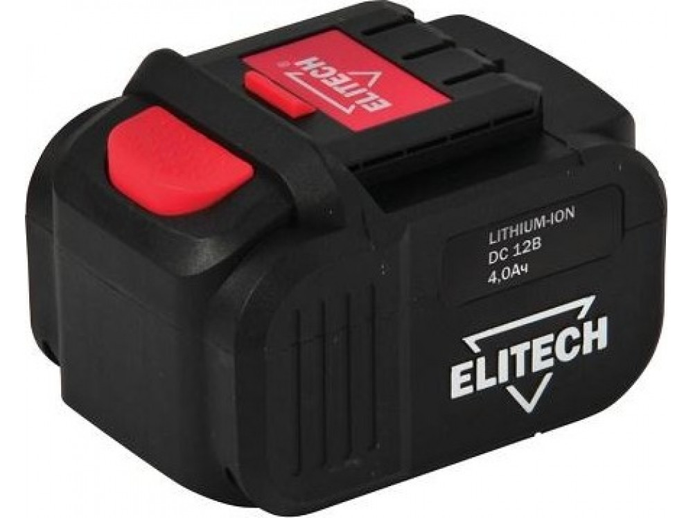 Аккумулятор ELITECH 12V 4.0 Ач Li-Ion 1820.098400 1820.098400 1820.098400, 192573 в фирменном магазине Elitech