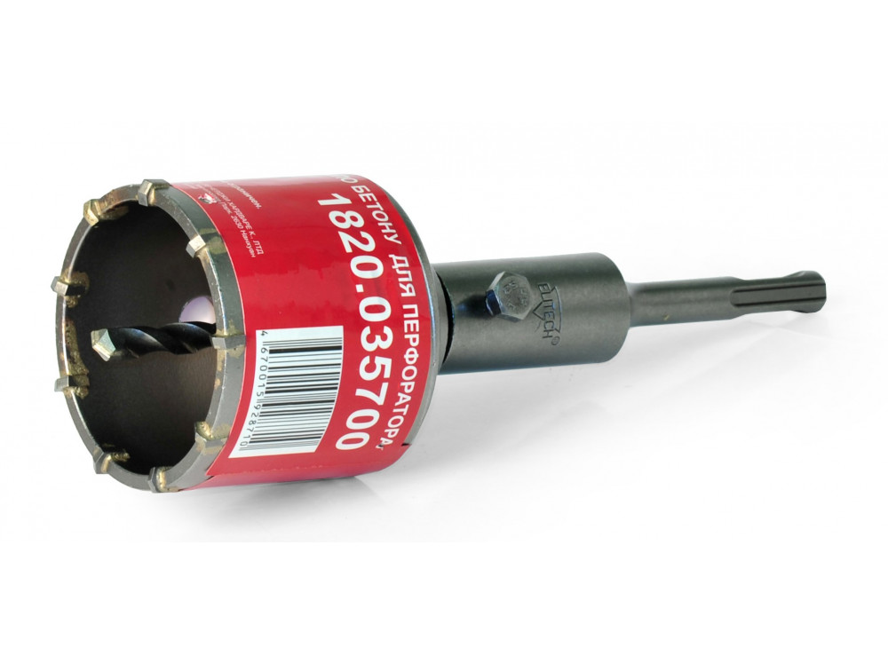 Коронка SDS+ ELITECH 68мм бетон 1820.035700 1820.035700 186037 в фирменном магазине Elitech