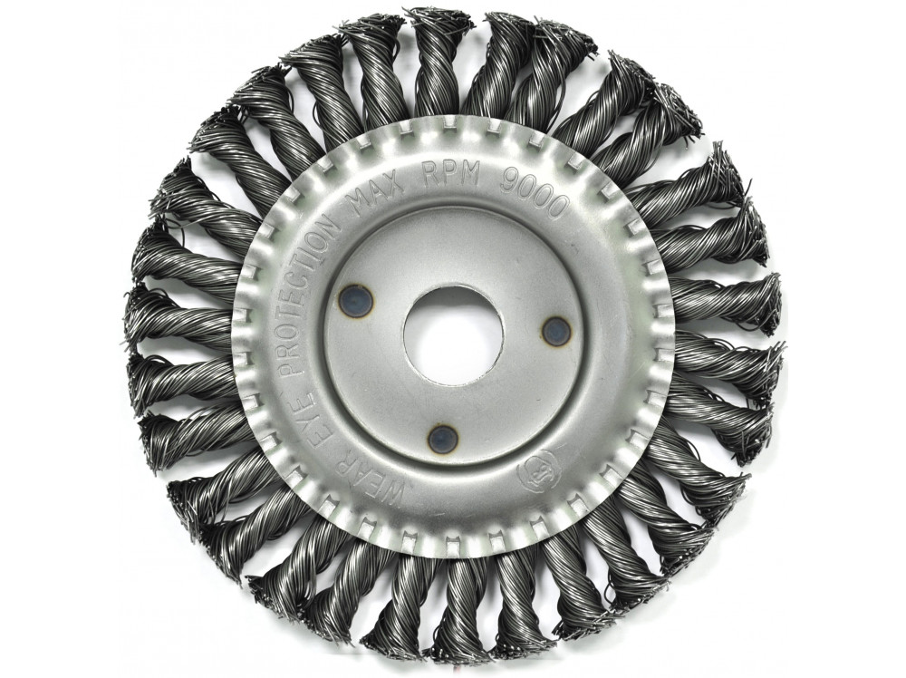 Щетка ELITECH 22.2х150 проволока 0.5мм 1820.073500 1820.073500 189137 в фирменном магазине Elitech