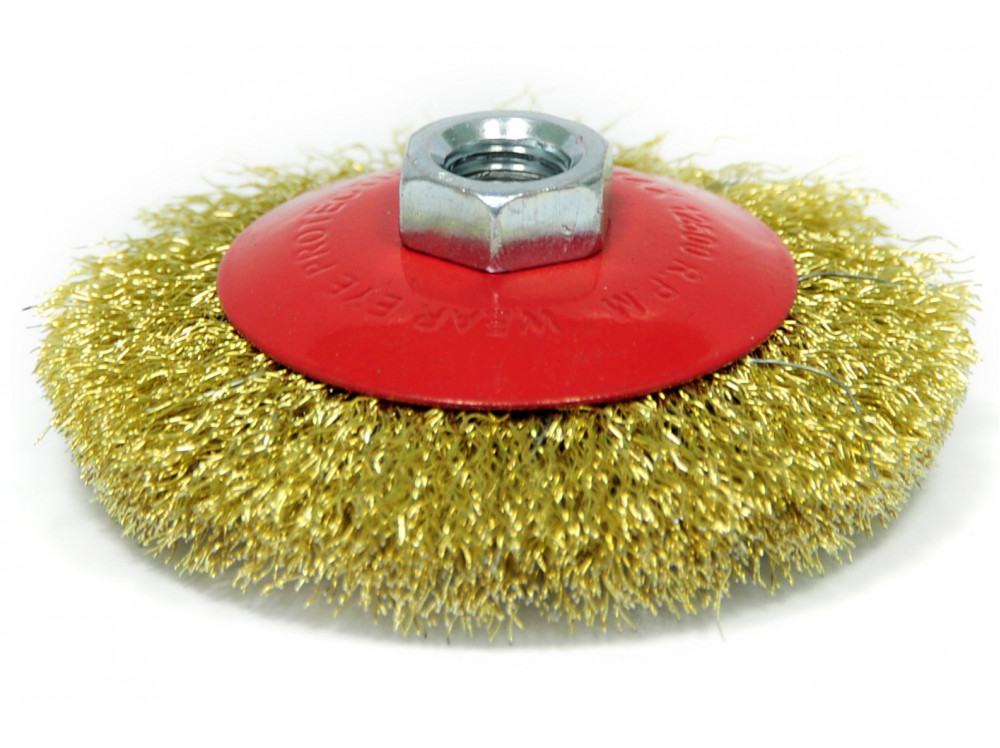 Щетка ELITECH М14х100 проволока 0.3мм 1820.075100 1820.075100 189153 в фирменном магазине Elitech