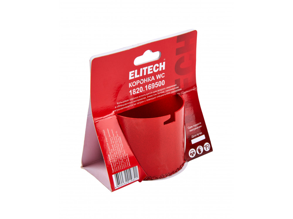 Коронка ELITECH 83мм WC 1820.169500 1820.169500 205037 в фирменном магазине Elitech