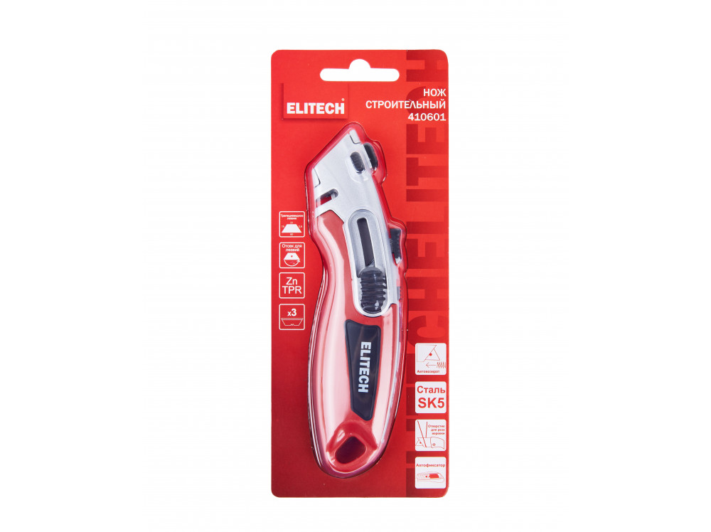 Нож строительный ELITECH 410601 410601 207184 в фирменном магазине Elitech