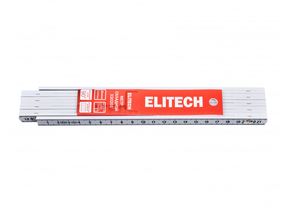 Метр складной ELITECH 330201 330201 207205 в фирменном магазине Elitech