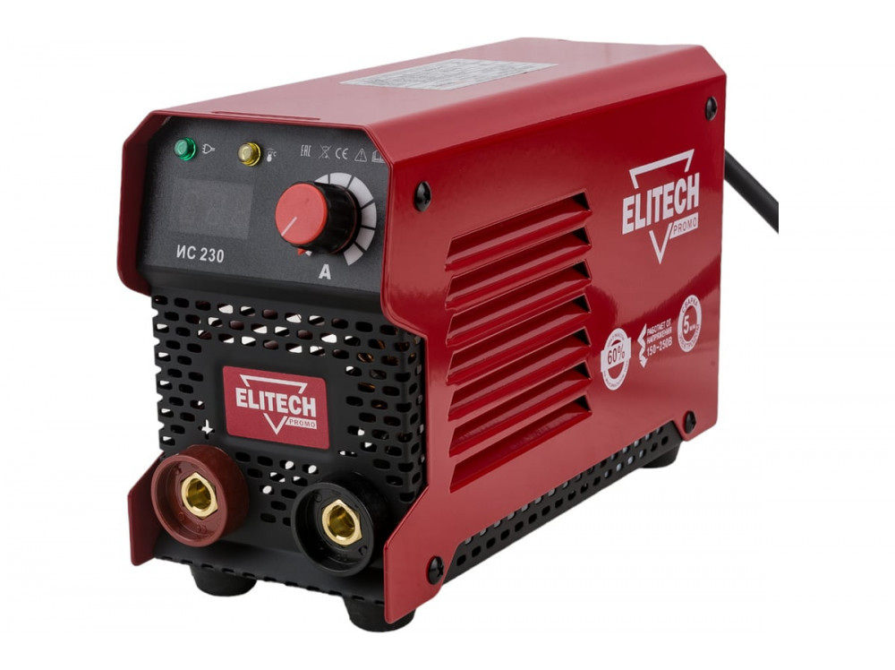 Инверторный сварочный аппарат ELITECH ИС 230 ИС 230 199496 в фирменном магазине Elitech