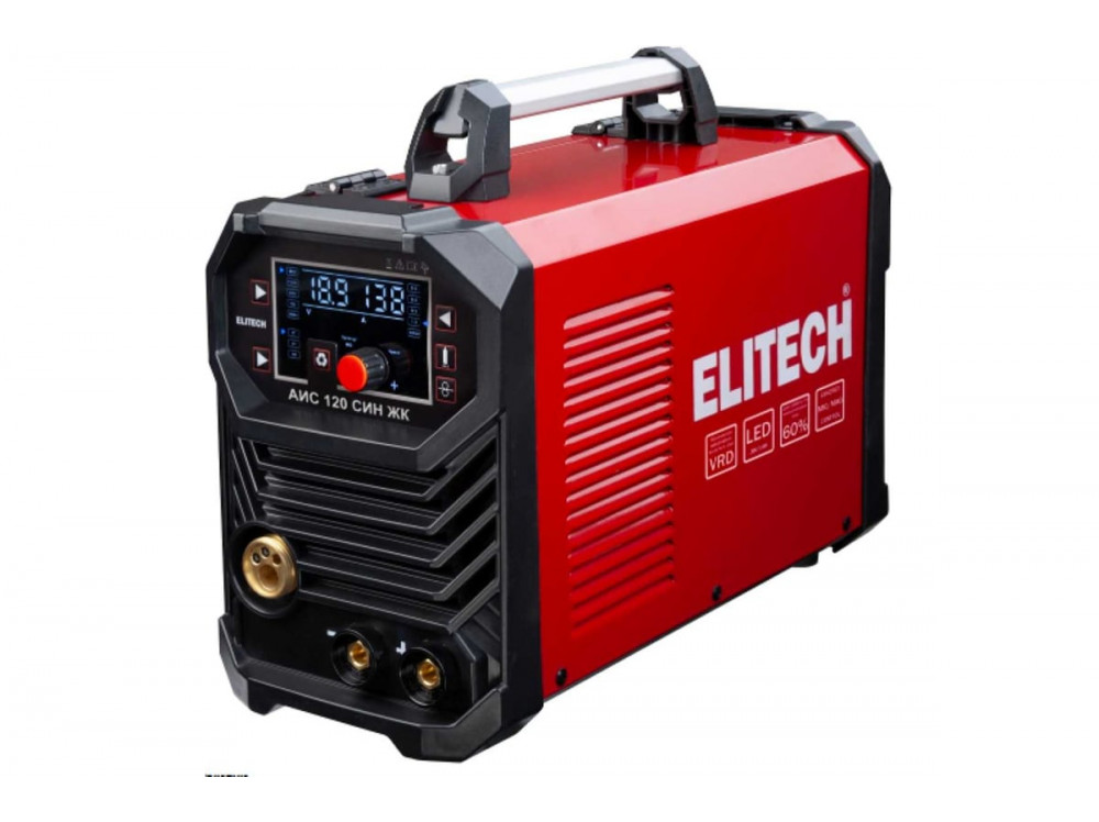 Сварочный инвертор ELITECH MIG/MAG АИС 120 СИН ЖК 204747 АИС 120 СИН ЖК 204747 в фирменном магазине Elitech