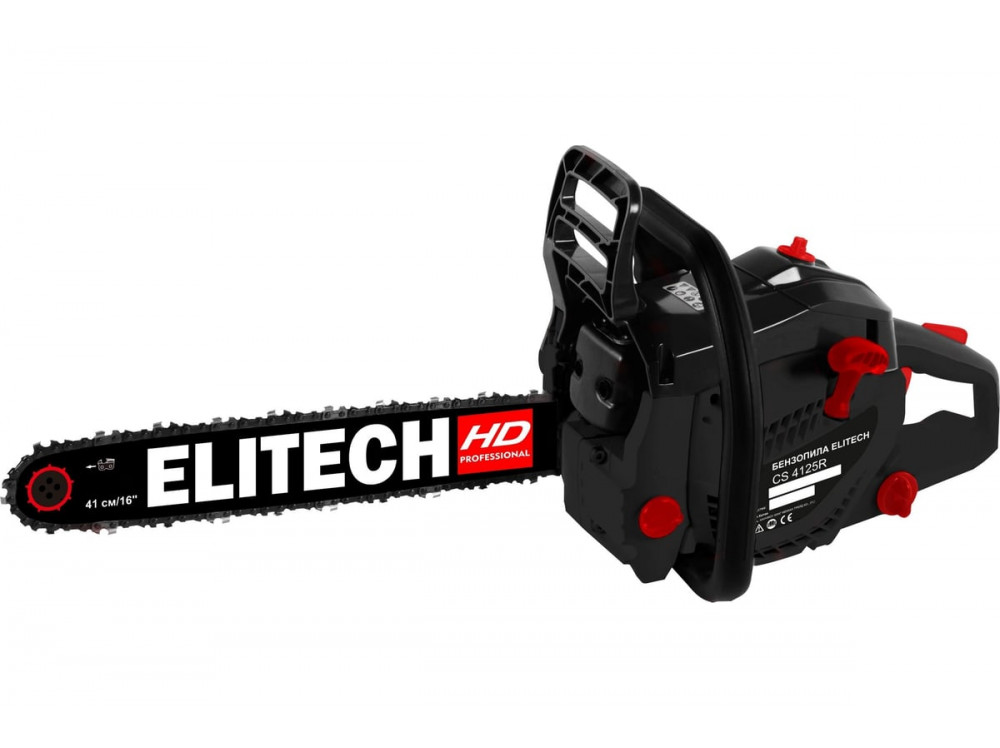 Пила цепная бензиновая ELITECH CS 4125R CS 4125R 204813 в фирменном магазине Elitech