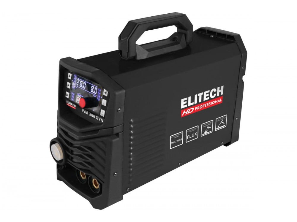 Инверторный сварочный аппарат ELITECH HD WM 200 SYN WM 200 SYN 204471 в фирменном магазине Elitech