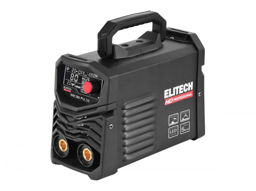 Инверторный сварочный аппарат ELITECH HD WM 200c Pulse WM 200c Pulse 204467 в фирменном магазине Elitech