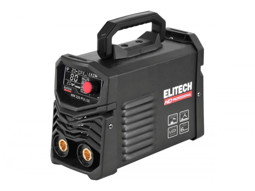 Инверторный сварочный аппарат ELITECH HD WM 220 Pulse WM 220 Pulse 204468 в фирменном магазине Elitech