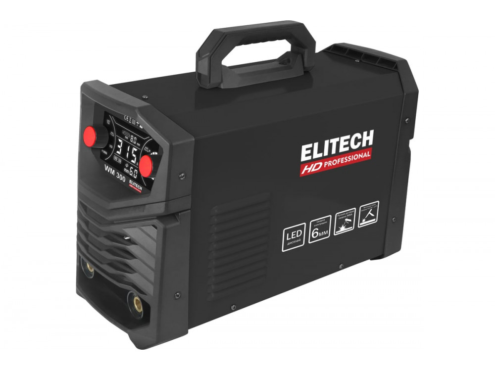Инверторный сварочный аппарат ELITECH HD WM 300 WM 300 204469 в фирменном магазине Elitech