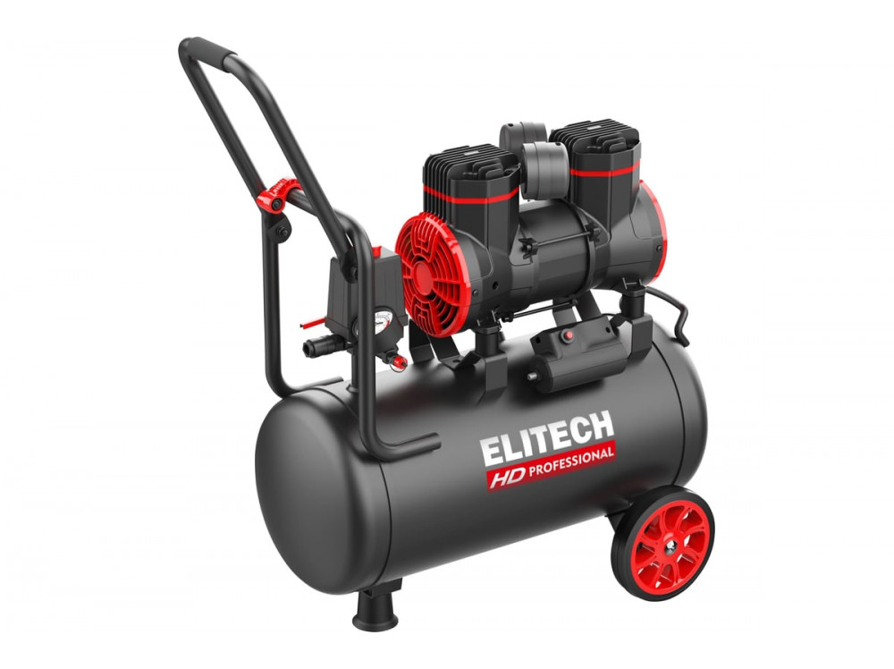 Компрессор безмасляный малошумный ELITECH ACF 300-24 ACF 300-24 204539 в фирменном магазине Elitech