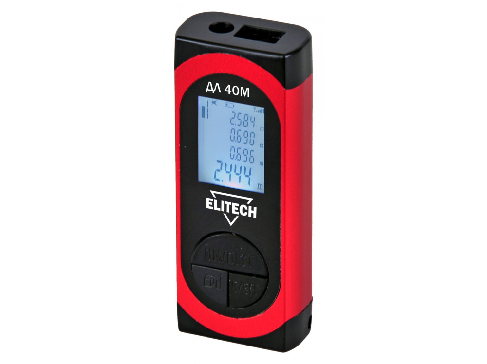 Лазерный дальномер ELITECH ДЛ 40М ДЛ 40М 204766 в фирменном магазине Elitech