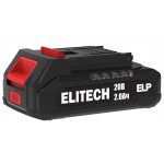 Дрель аккумуляторная ELITECH ДА 21УБЛ2 (E2201.048.01)