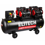 Компрессор безмасляный малошумный ELITECH ACF 1200-200S