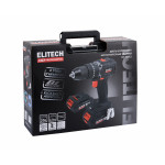 Дрель аккумуляторная ELITECH CD 20ISL2 (E2201.041.01)