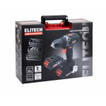 Дрель аккумуляторная ELITECH CD 20SL2 (E2201.040.01)