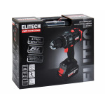 Дрель аккумуляторная ELITECH CD 20BL2 (E2201.042.01)