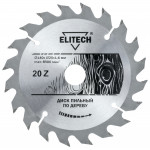 Диск пильный ELITECH 140х20/16 20зуб 1820.052700