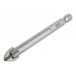 Сверло 10х85мм HEX1/4' стекло ELITECH 1820.105100