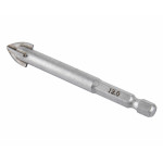 Сверло 12х85мм HEX1/4' стекло ELITECH 1820.105200