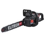 Пила цепная аккумуляторная ELITECH CS 4016BLК