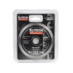 Диск алмазный ELITECH 125х22,2х0,8 сплошной 1820.183900