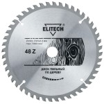 Диск пильный 190х20/16 48зуб ELITECH 1820.053900