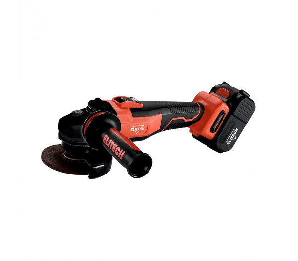 Аккумуляторная угловая шлифмашина (болгарка) ELITECH МШУ 18БЛ (Е2213.001.02)
