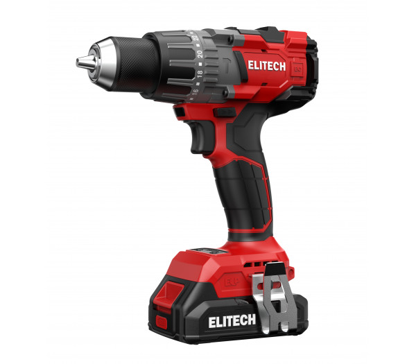 Дрель аккумуляторная ELITECH ДА 21УБЛ2 (E2201.048.01)