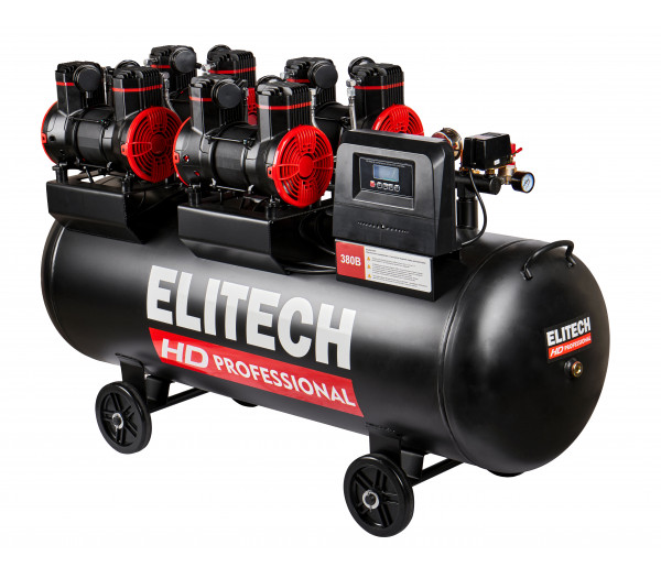 Компрессор безмасляный малошумный ELITECH ACF 1200-200S