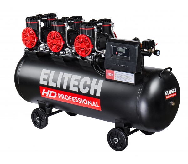 Компрессор безмасляный малошумный ELITECH ACF 900-200S