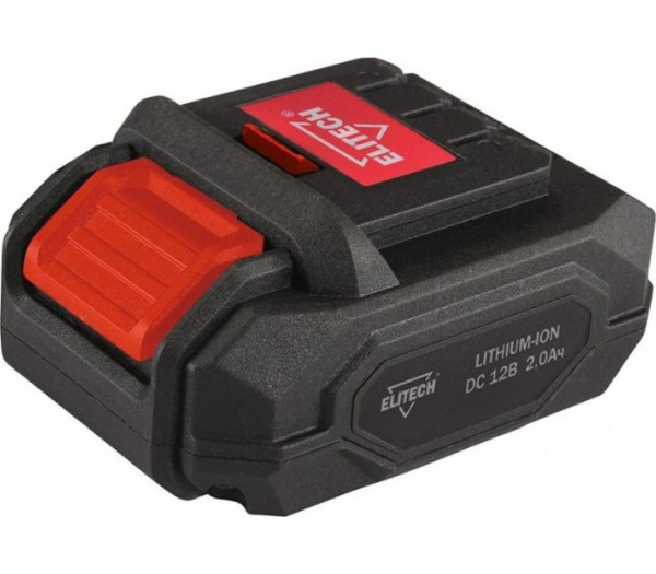 Аккумулятор ELITECH 12V 2.0 Ач Li-Ion 1820.098300