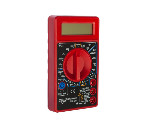 Мультиметр ELITECH ММ 100
