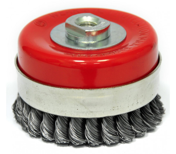 Щетка ELITECH М14х100 проволока 0.5мм 1820.075500