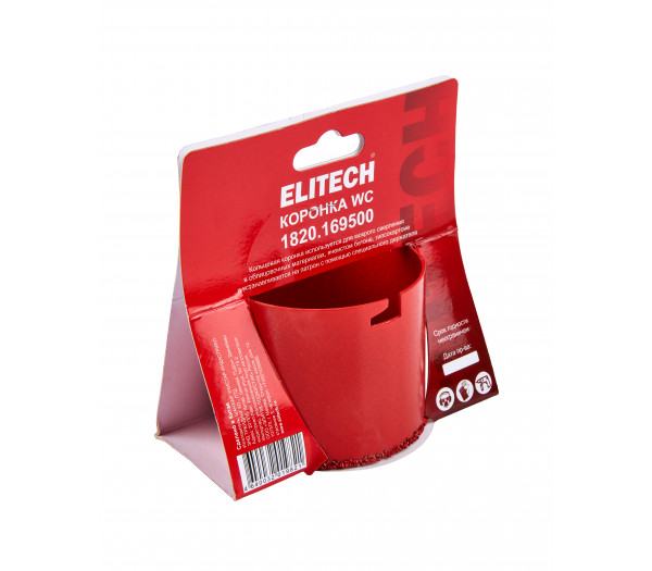 Коронка ELITECH 83мм WC 1820.169500