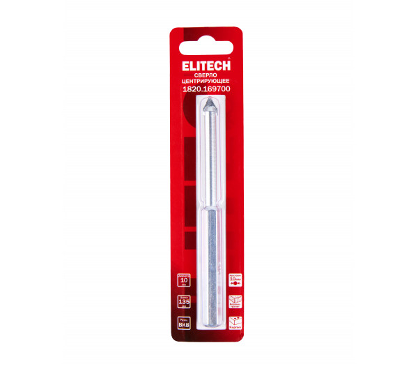Центрирующее сверло ELITECH 10х135мм 1820.169700