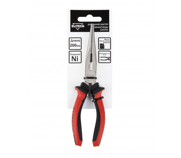 Длинногубцы ELITECH 120302