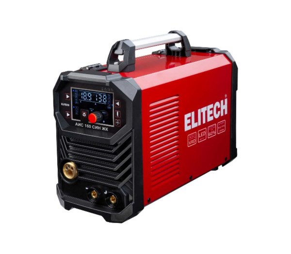 Сварочный инвертор ELITECH MIG/MAG АИС 160 СИН ЖК 204748
