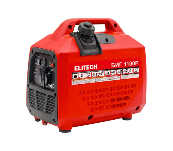 Генератор бензиновый инверторный ELITECH БИГ 1100Р 210595