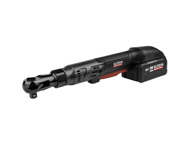 Гайковёрт угловой аккумуляторный ELITECH HD CW 2002SL с АКБ 4Ач и ЗУ
