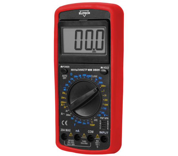Мультиметр ELITECH ММ 350Н